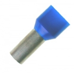 Isolierte Aderendhlsen 12 mm blau 16,0mm - 100er VE