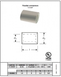 Parallelverbinder 1, DIN 46341 Form A