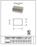 Parallelverbinder 10, DIN 46341 Form A