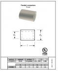 Parallelverbinder 16, DIN 46341 Form A