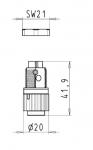 wieland RST-Mini Gerteanschluss RST16i3, Buchsenteil, 3-polig