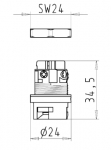 wieland RST-Mini Gerteanschluss RST16i5, Steckerteil, 5-polig