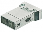 Megabit module male insert, 0,14 - 2,5 mm, (shield-GND) crimp