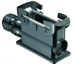 Han-Eco B 24B surface mounted housing, outdoor, integr. cable gland, side entry, 1xM40