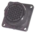 AMP CPC Flange-Receptacle housing for female contacts 37-pole