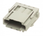 Han E modul male, 0,14 - 4mm, crimp