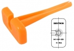 Ausdrckwerkzeug fr Size 12 Kontakte orange
