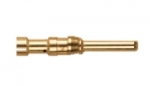 HVT pin contact 2,5mm gold plated