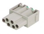 Han E modul female, 0,5 - 2,5mm, quick lock
