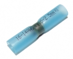 Ltverbinder mit Schrumpfschlauchisolation blau, 1,5-2,5mm