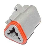 DEUTSCH Housing for female contacts 3-pole DT-Series