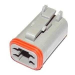 DEUTSCH Housing for female contacts 4-pole DT-Series