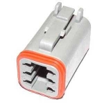 DEUTSCH Housing for female contacts 6-pole DT-Series