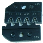 PEW12 Matrize fr MQS Kontakte 0,2-0,5mm