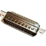 D-Sub Male Connector 44-positions high density